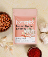 Peanut Garlic Chutney