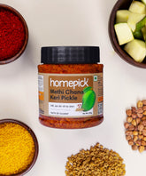 Methi Chana Keri Pickle