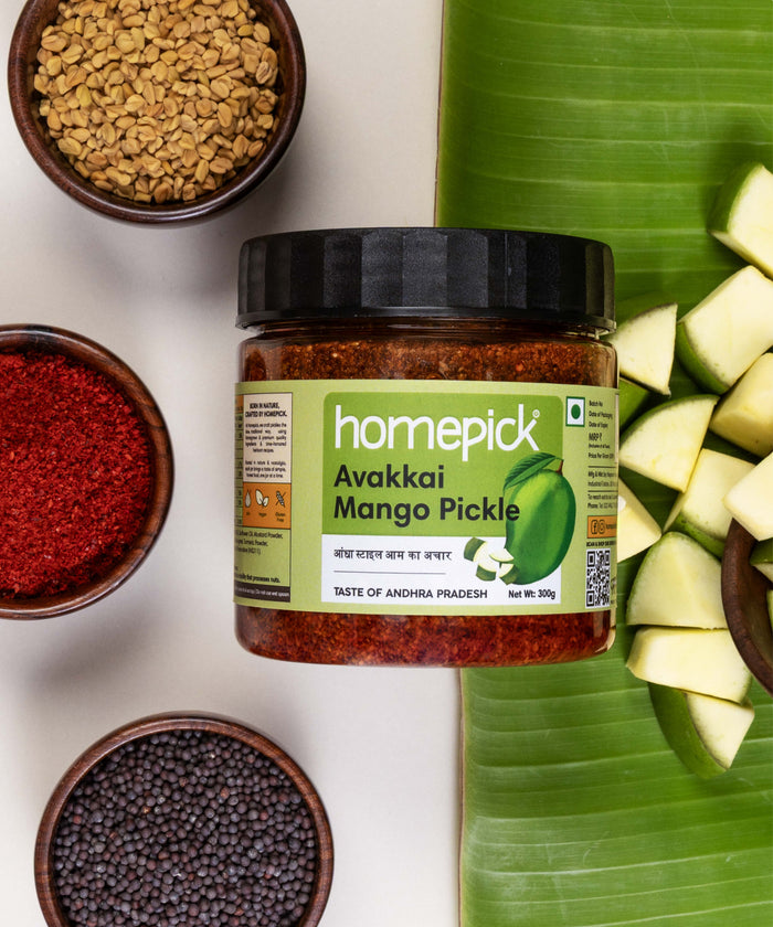 Avakkai Mango Pickle - Homepick