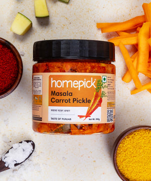 Masala Carrot Pickle