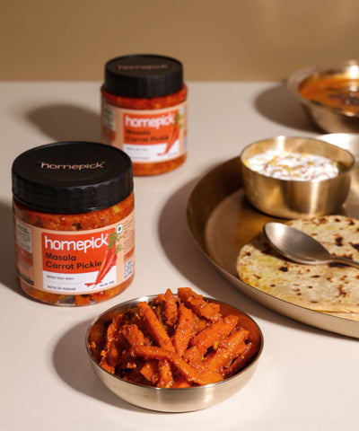 Masala Carrot Pickle