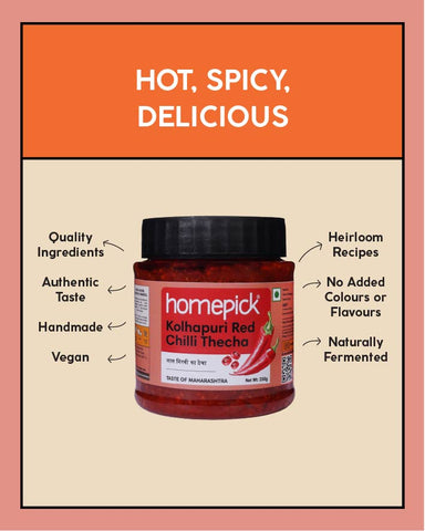 Kolhapuri Red Chilli Thecha