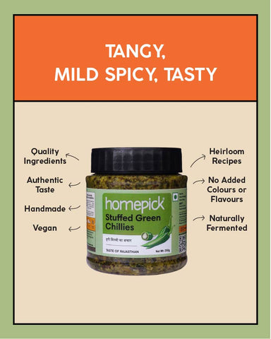 Stuffed Green Chillies