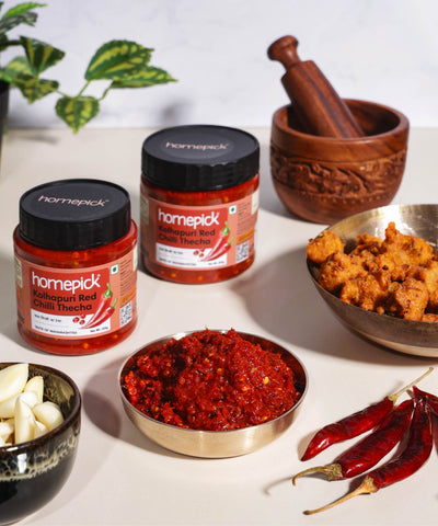 Kolhapuri Red Chilli Thecha