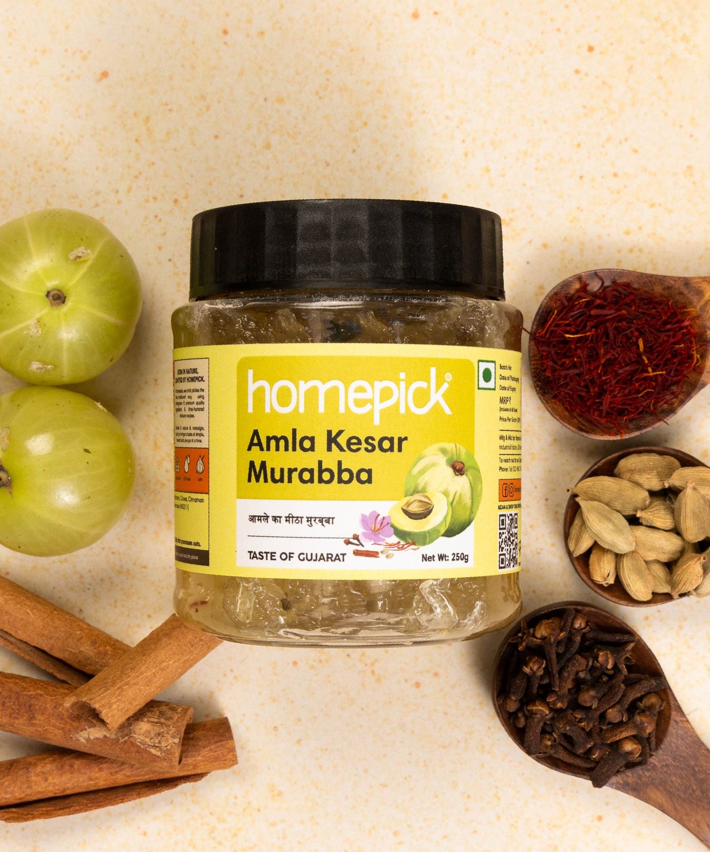 Amla Kesar Murabba - Homepick