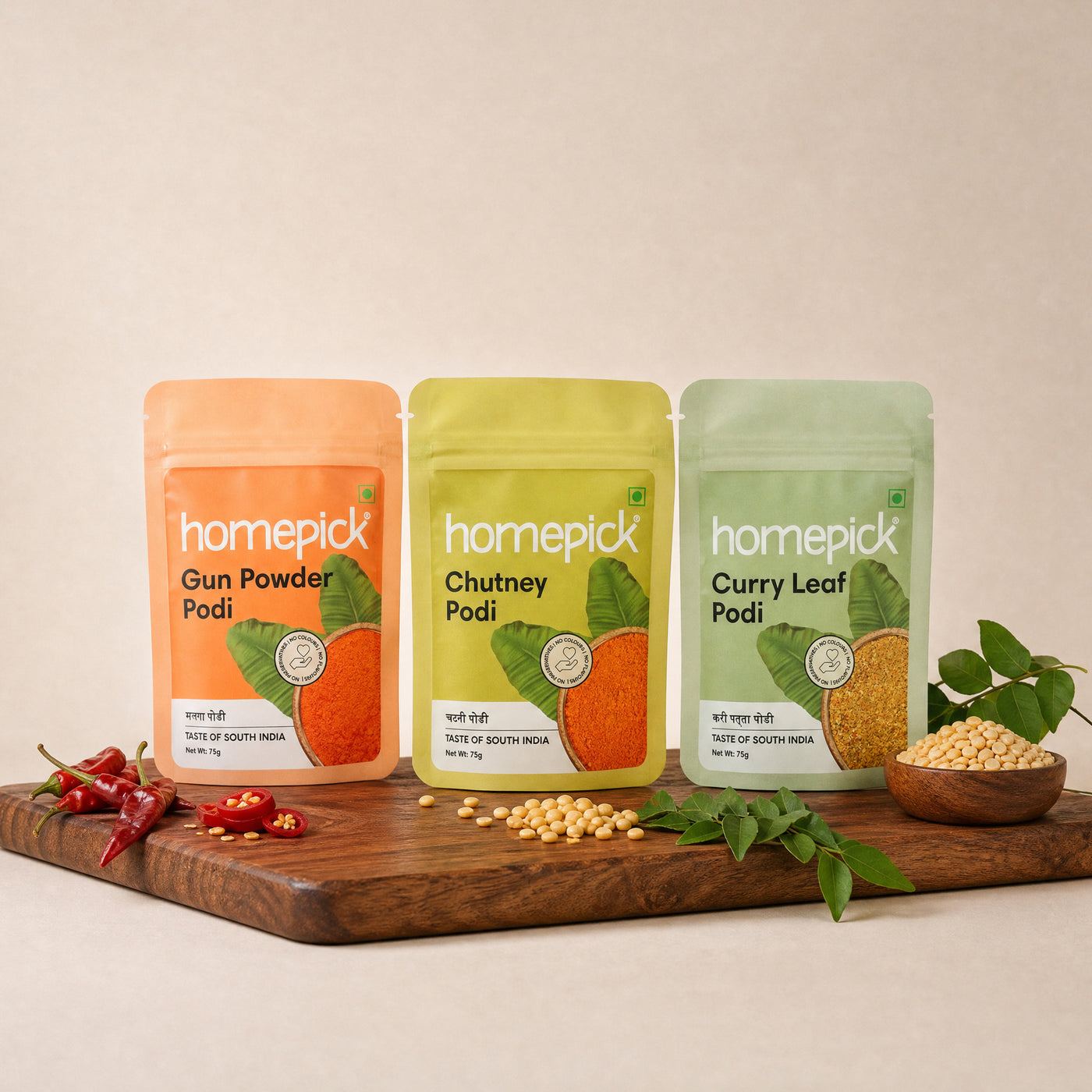 Homepick Podi Combo Pack
