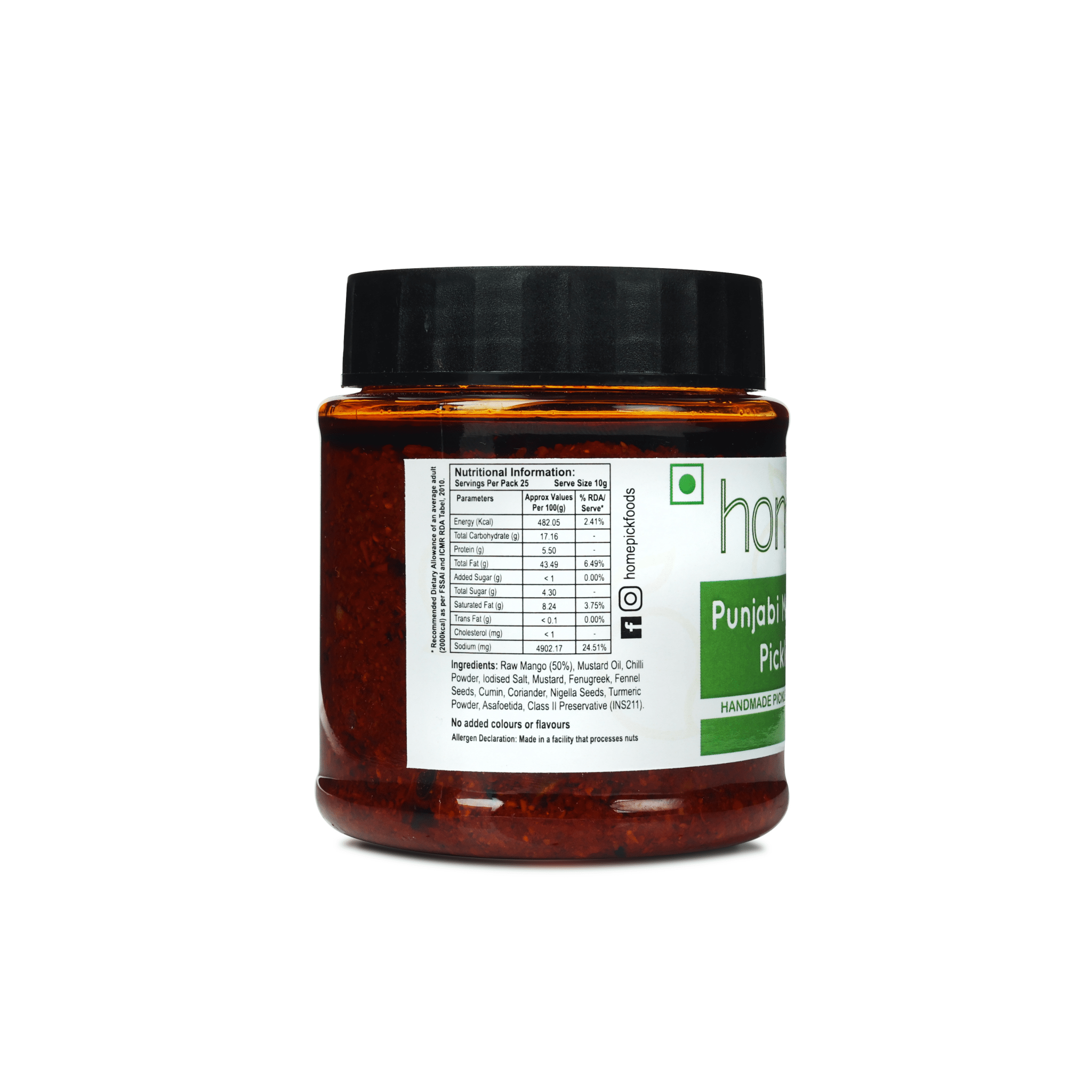 Punjabi Mango Pickle - Homepick
