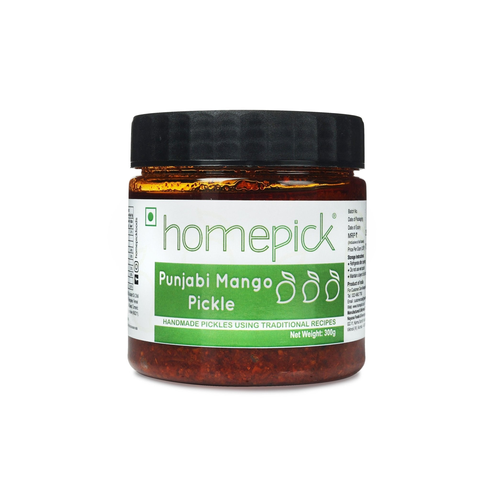 Punjabi Mango Pickle - Homepick